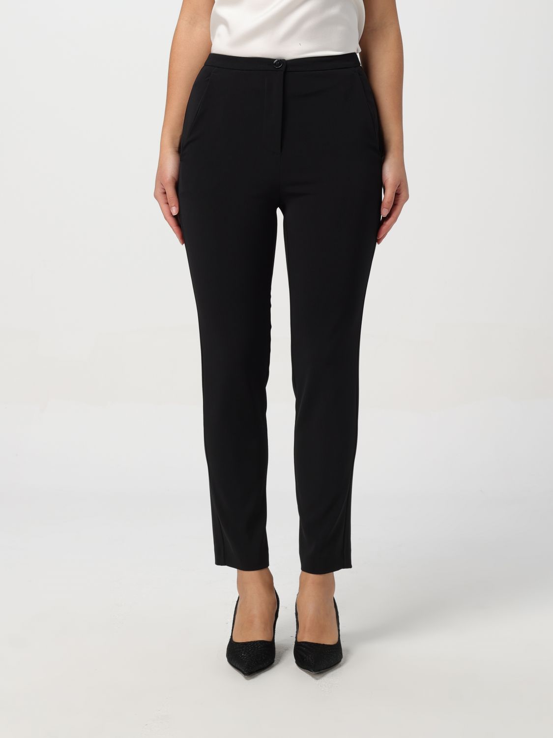 Patrizia Pepe Trousers PATRIZIA PEPE Woman colour Black