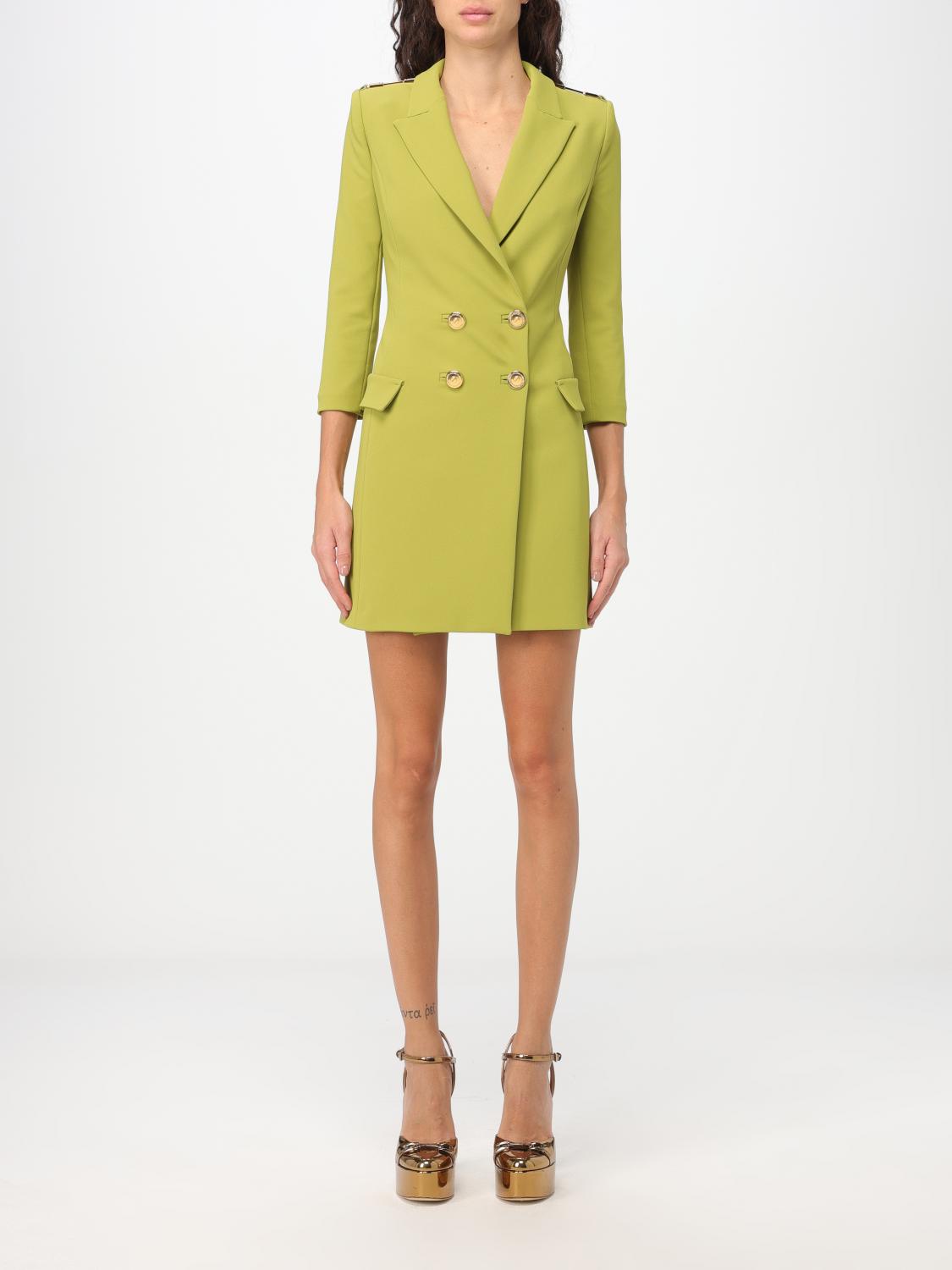 Elisabetta Franchi Dress ELISABETTA FRANCHI Woman colour Green