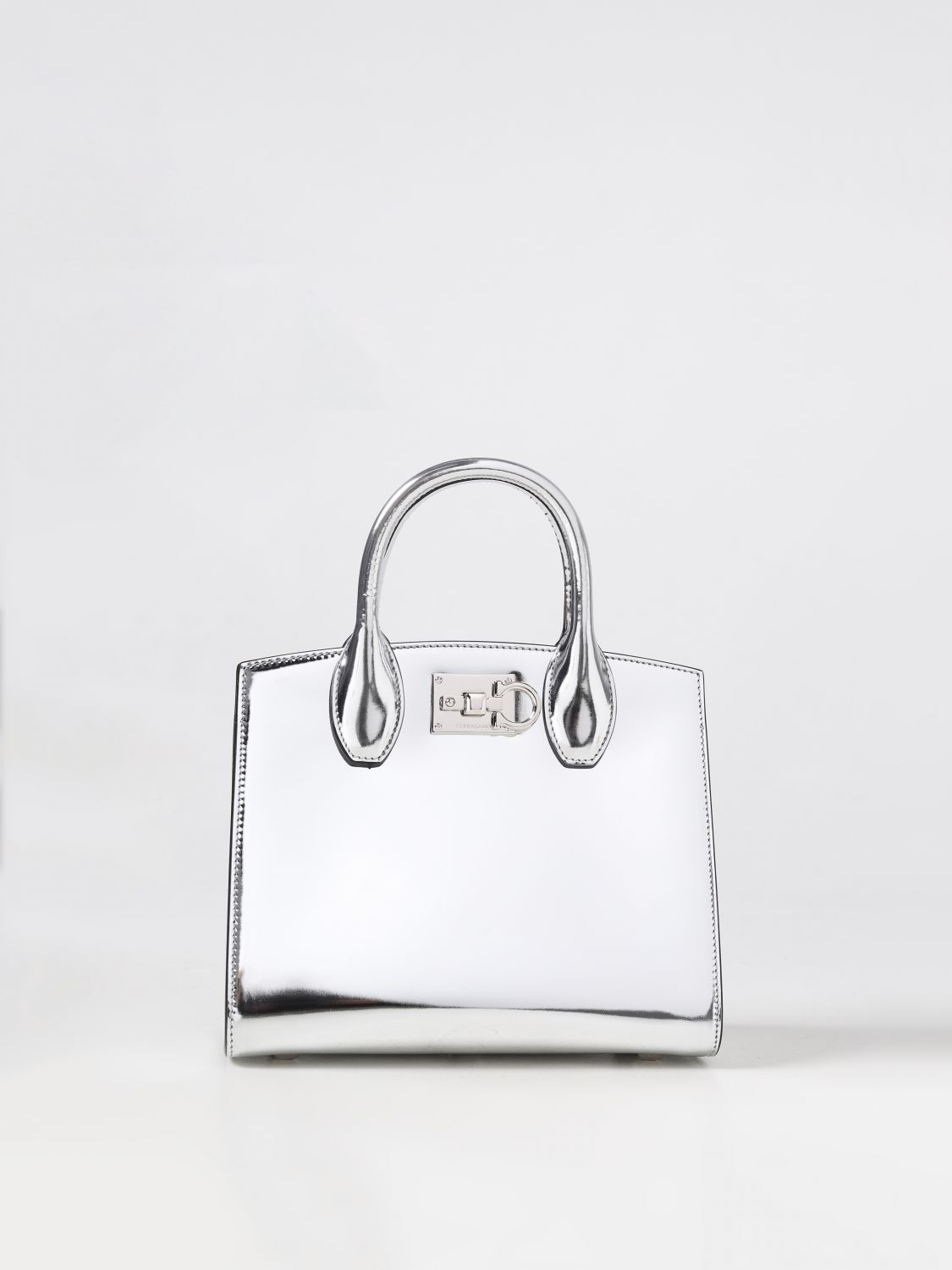 Ferragamo Mini Bag FERRAGAMO Woman colour Silver