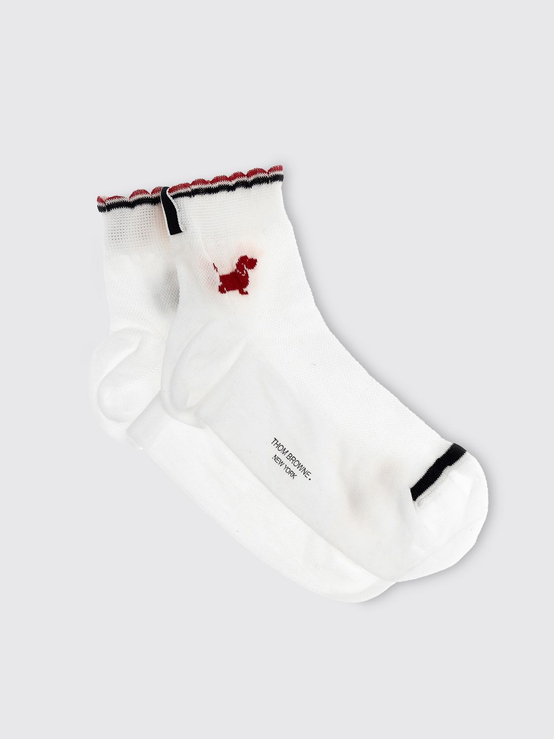 Thom Browne Socks THOM BROWNE Woman colour White