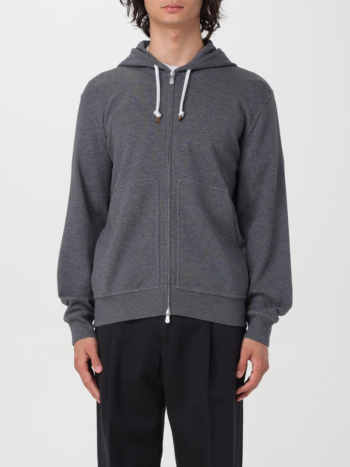 Brunello Cucinelli Sweatshirt BRUNELLO CUCINELLI Men colour Grey