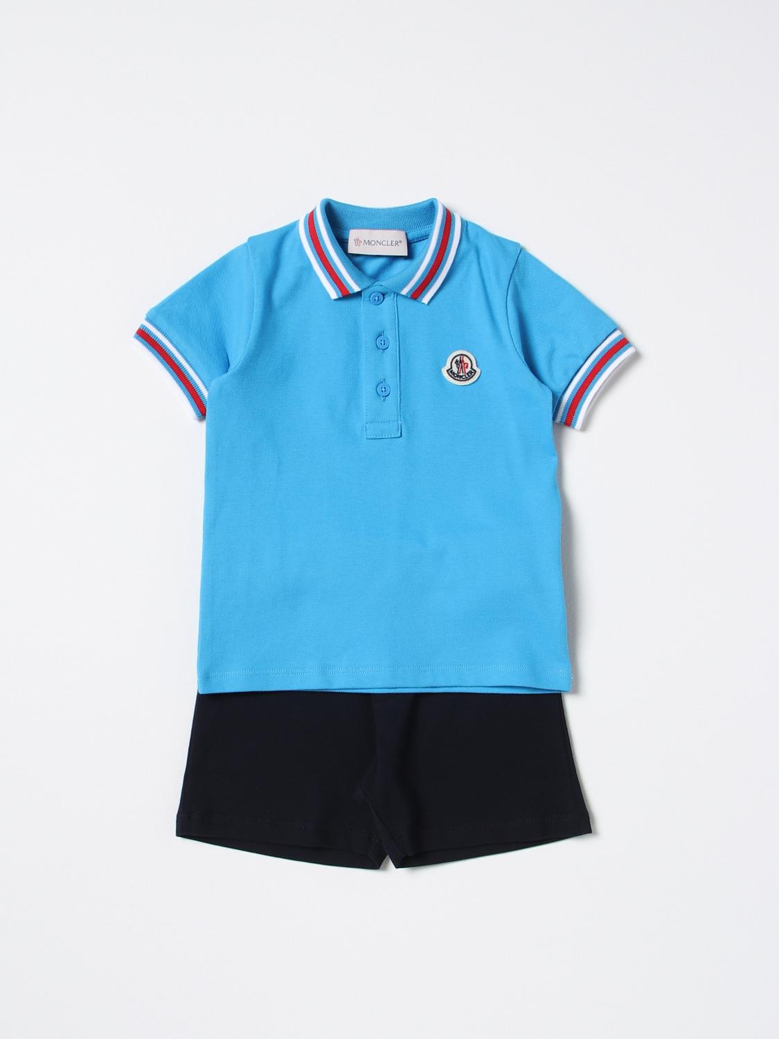 Moncler Jumpsuit MONCLER Kids colour Gnawed Blue