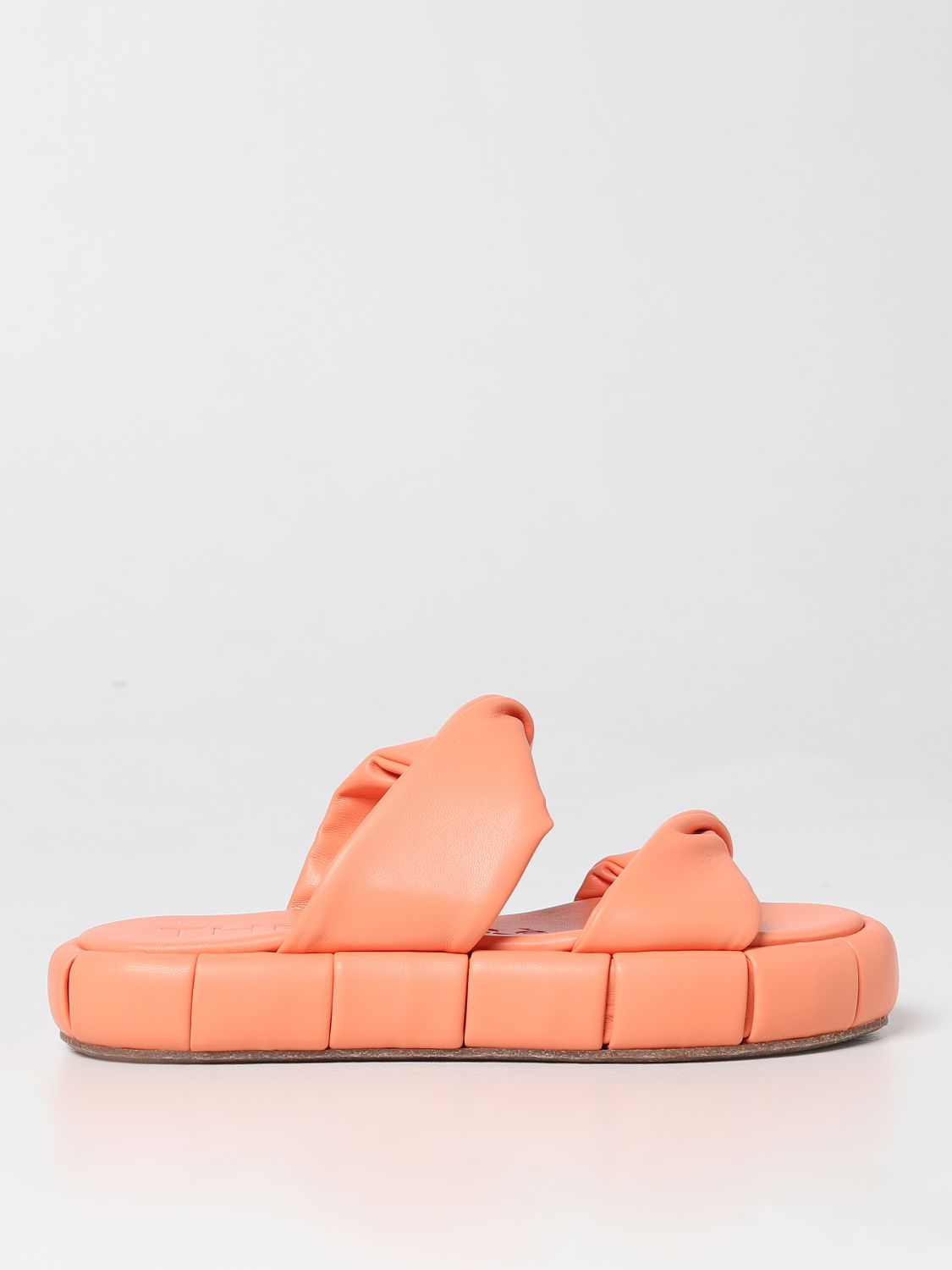 Themoirè Flat Sandals THEMOIRÈ Woman colour Orange