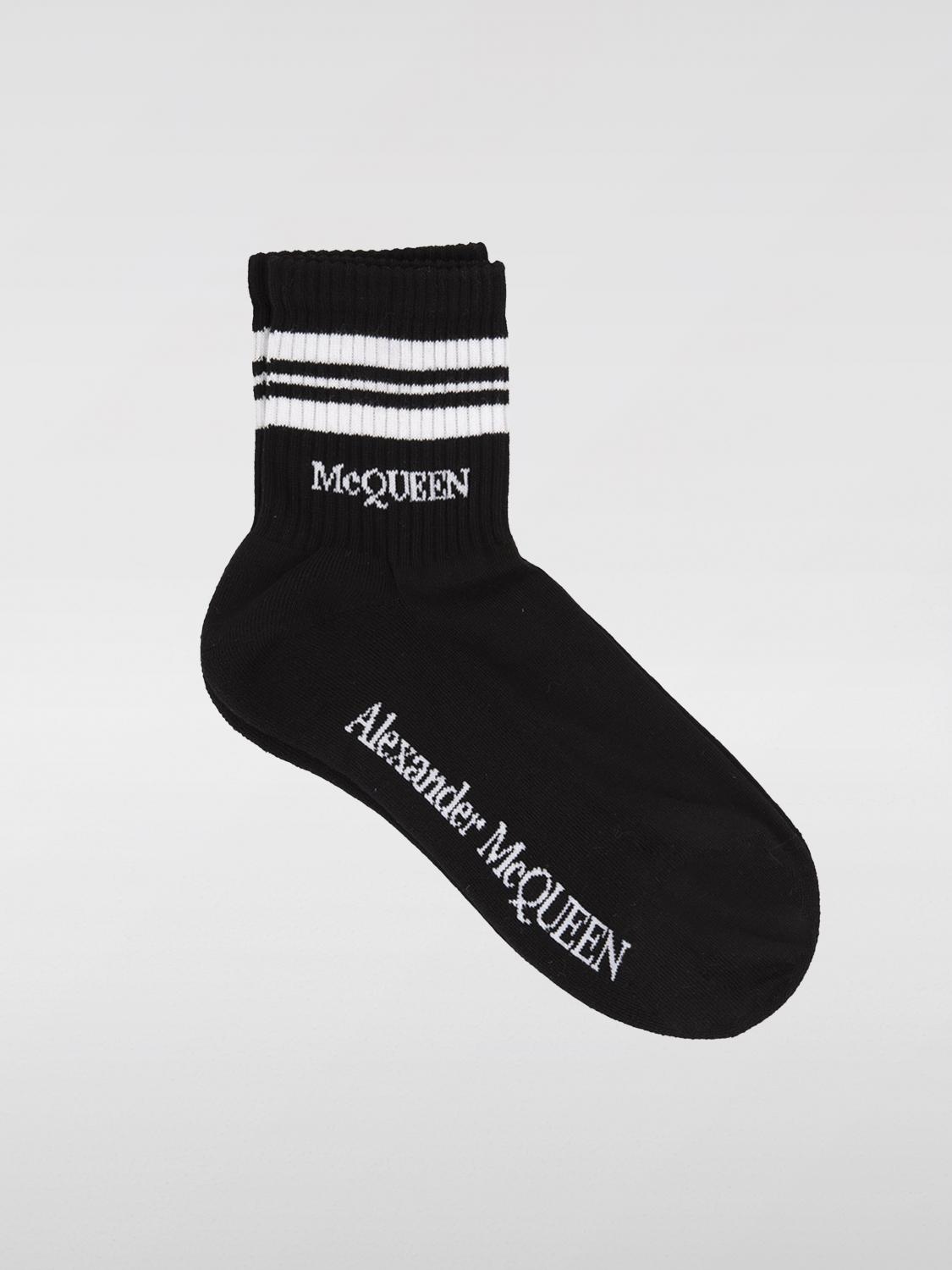 Alexander McQueen Socks ALEXANDER MCQUEEN Woman color Black