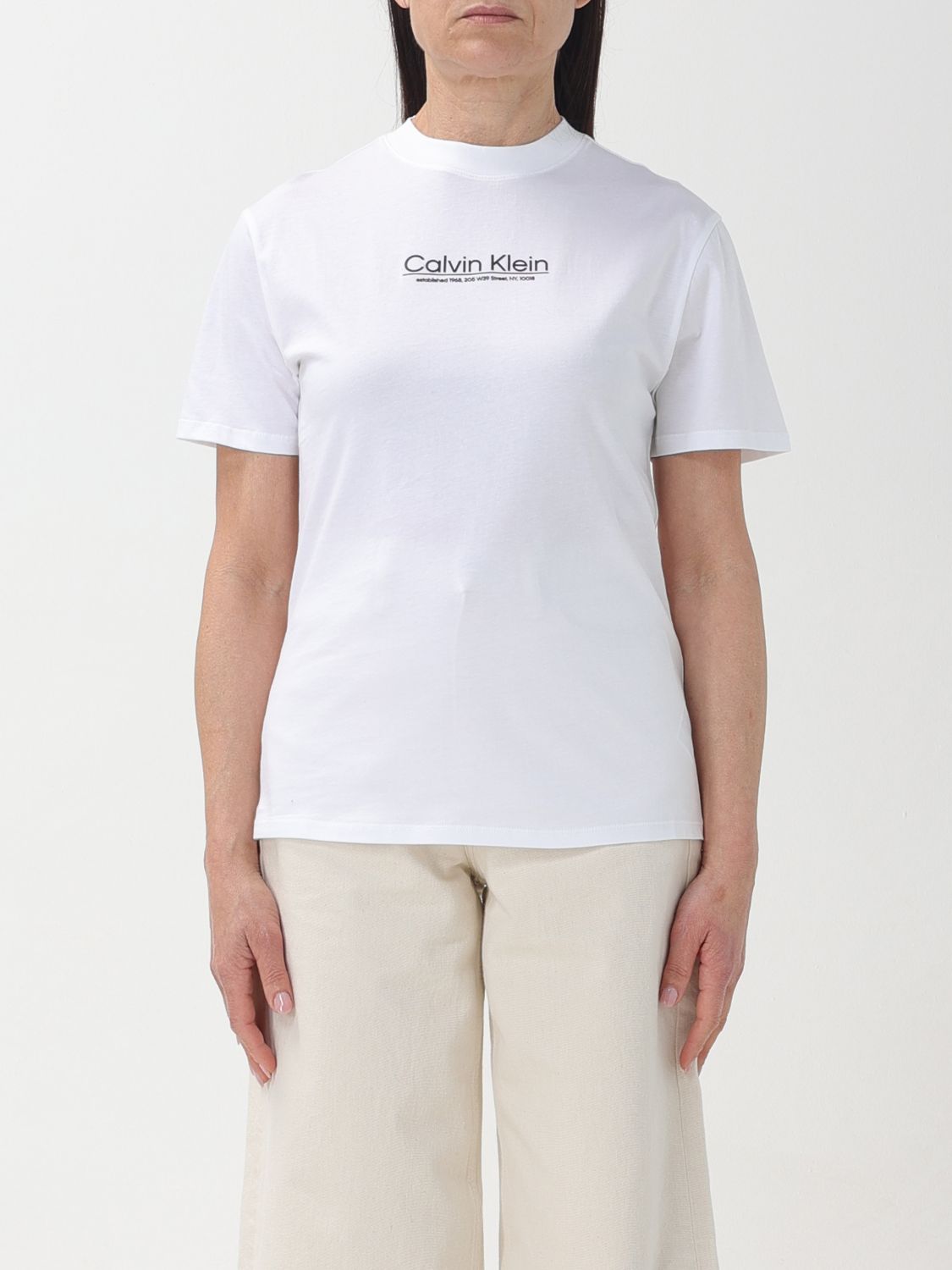 Calvin Klein T-Shirt CALVIN KLEIN Woman colour White