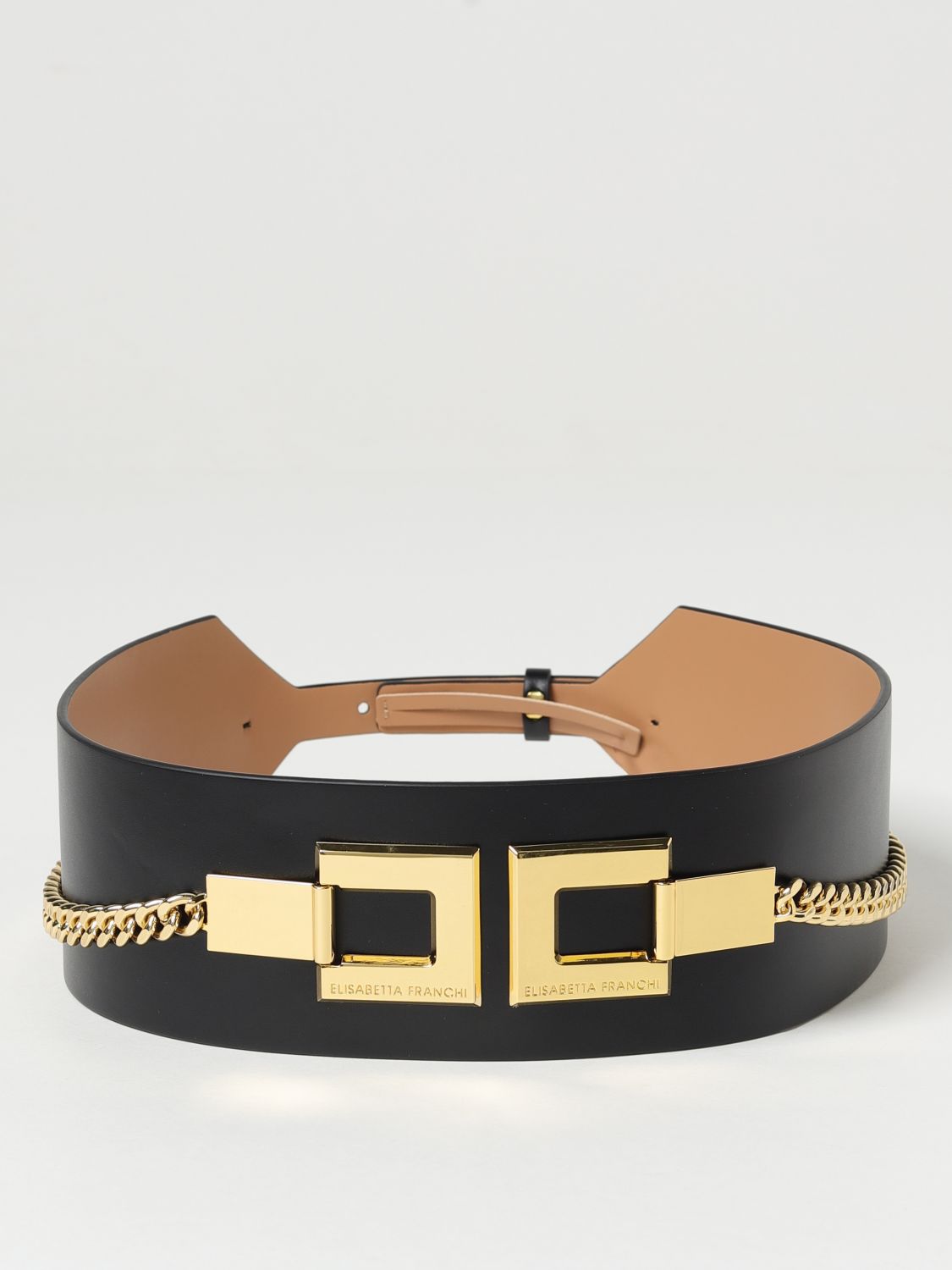 Elisabetta Franchi Belt ELISABETTA FRANCHI Woman colour Black