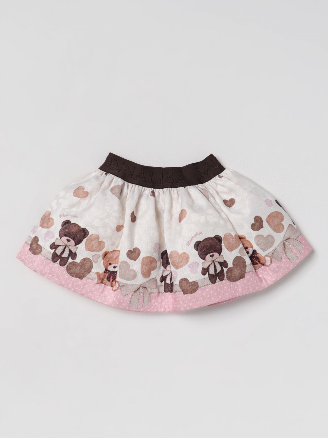 Monnalisa Skirt MONNALISA Kids colour Ecru