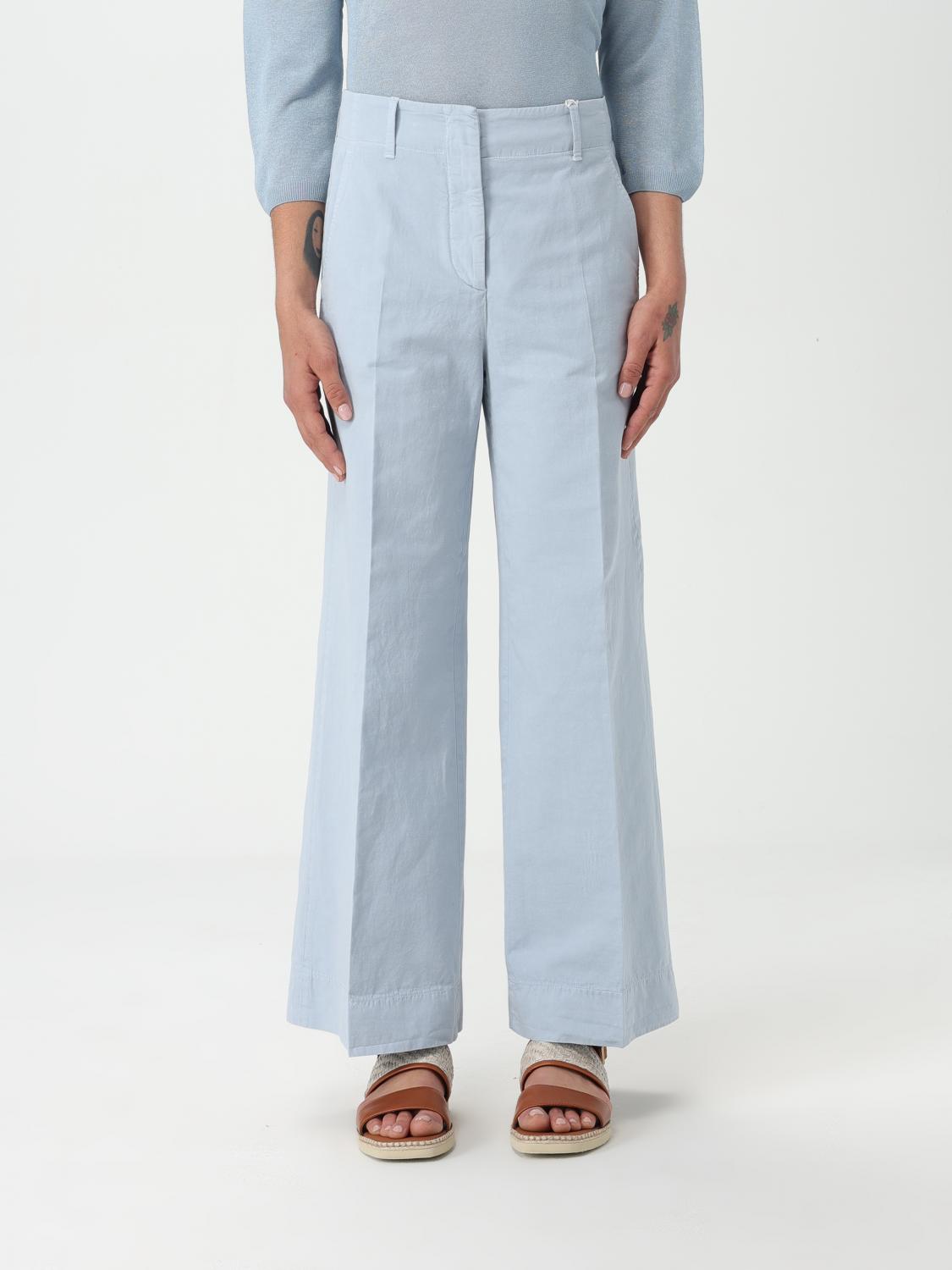 Slowear Pants SLOWEAR Woman color Gnawed Blue