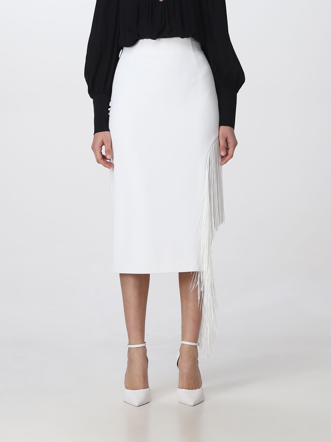 Pinko Skirt PINKO Woman colour White