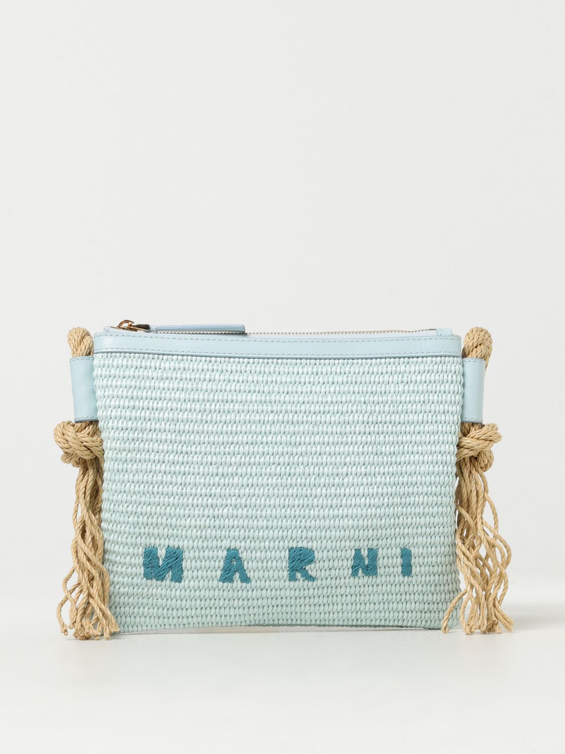 Marni Crossbody Bags MARNI Woman colour Blue