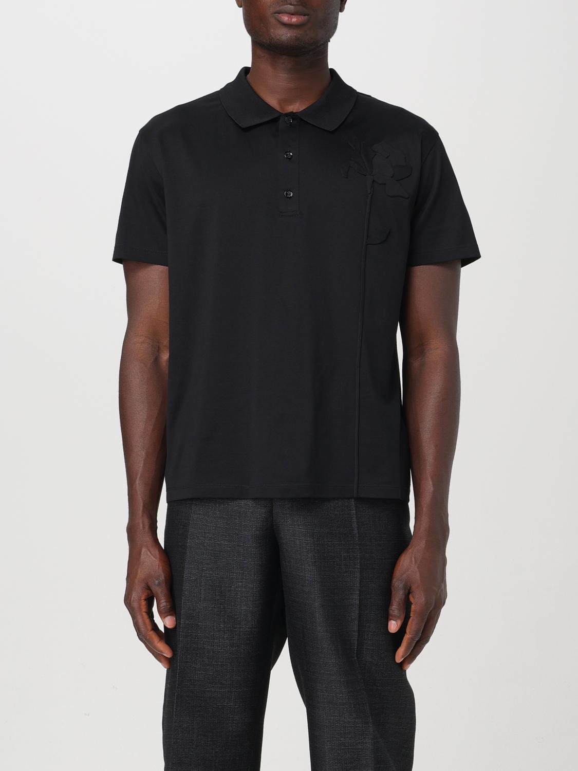 Valentino Polo Shirt VALENTINO Men color Black