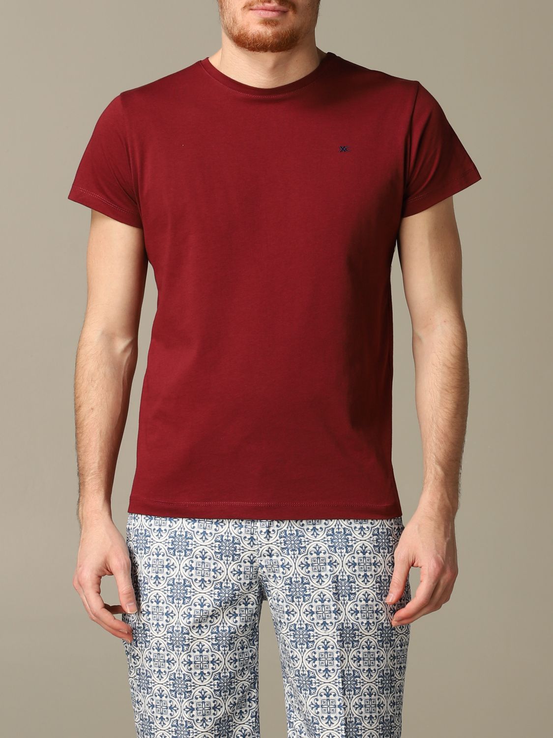 Xc T-Shirt XC Men color Burgundy