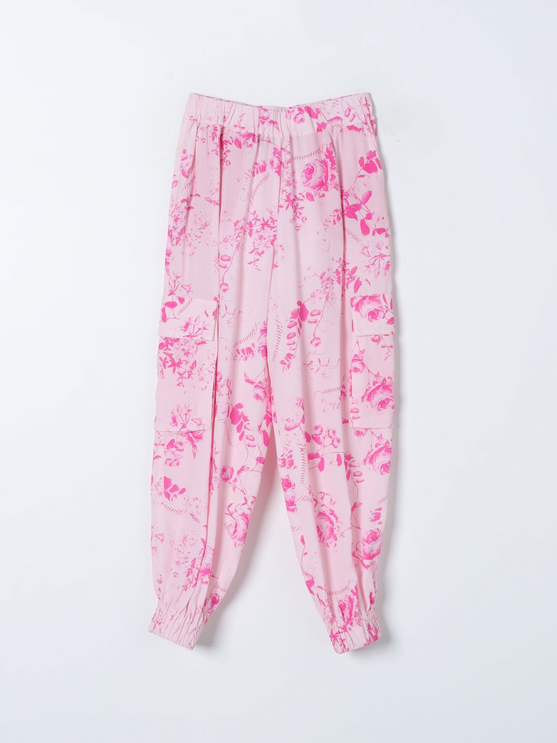 Miss Blumarine Trousers MISS BLUMARINE Kids colour Pink