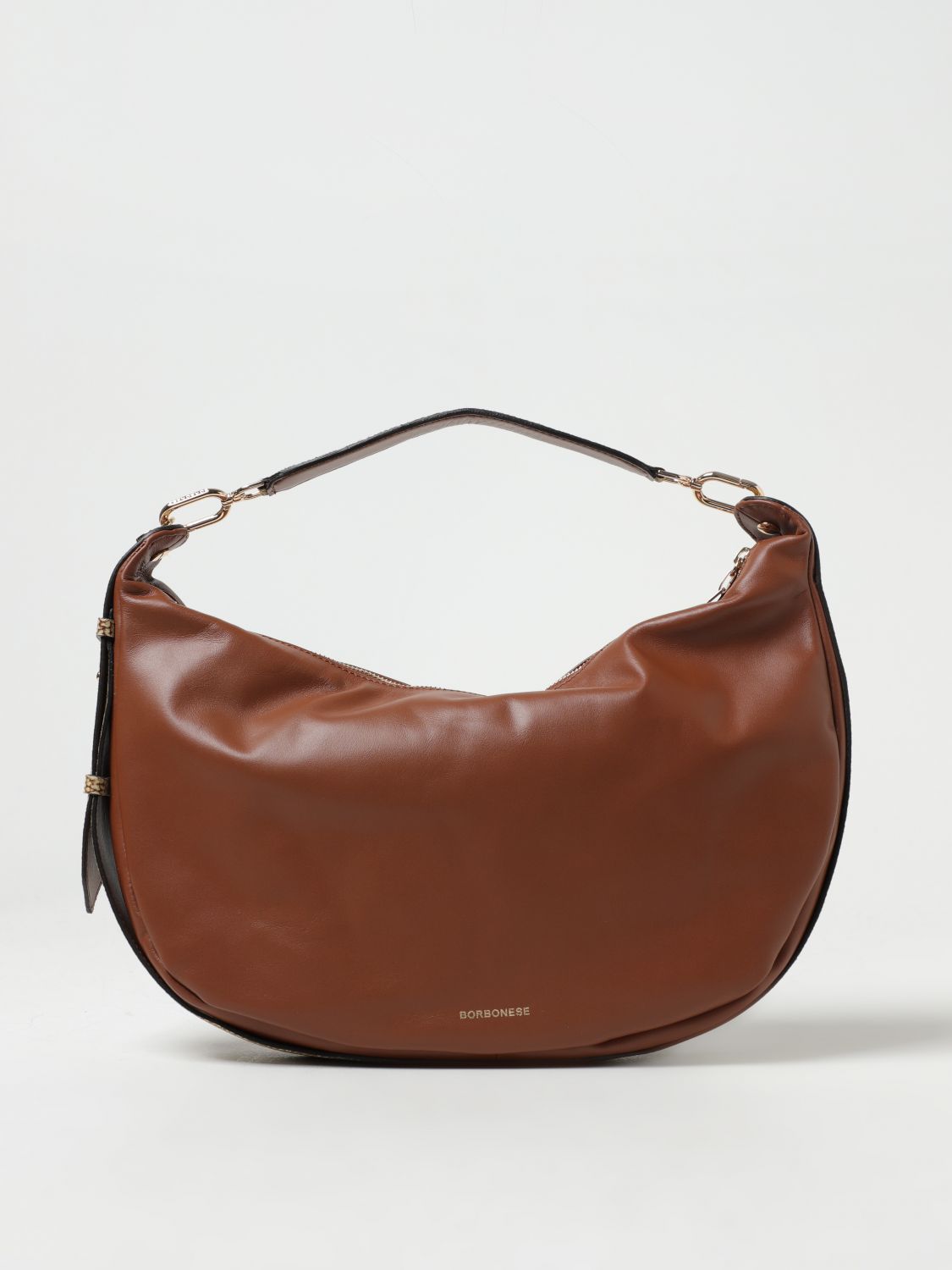 Borbonese Shoulder Bag BORBONESE Woman colour Leather