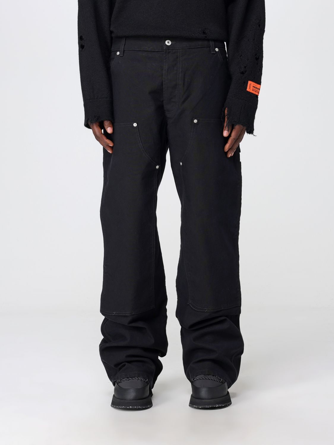 HERON PRESTON Trousers HERON PRESTON Men colour Black