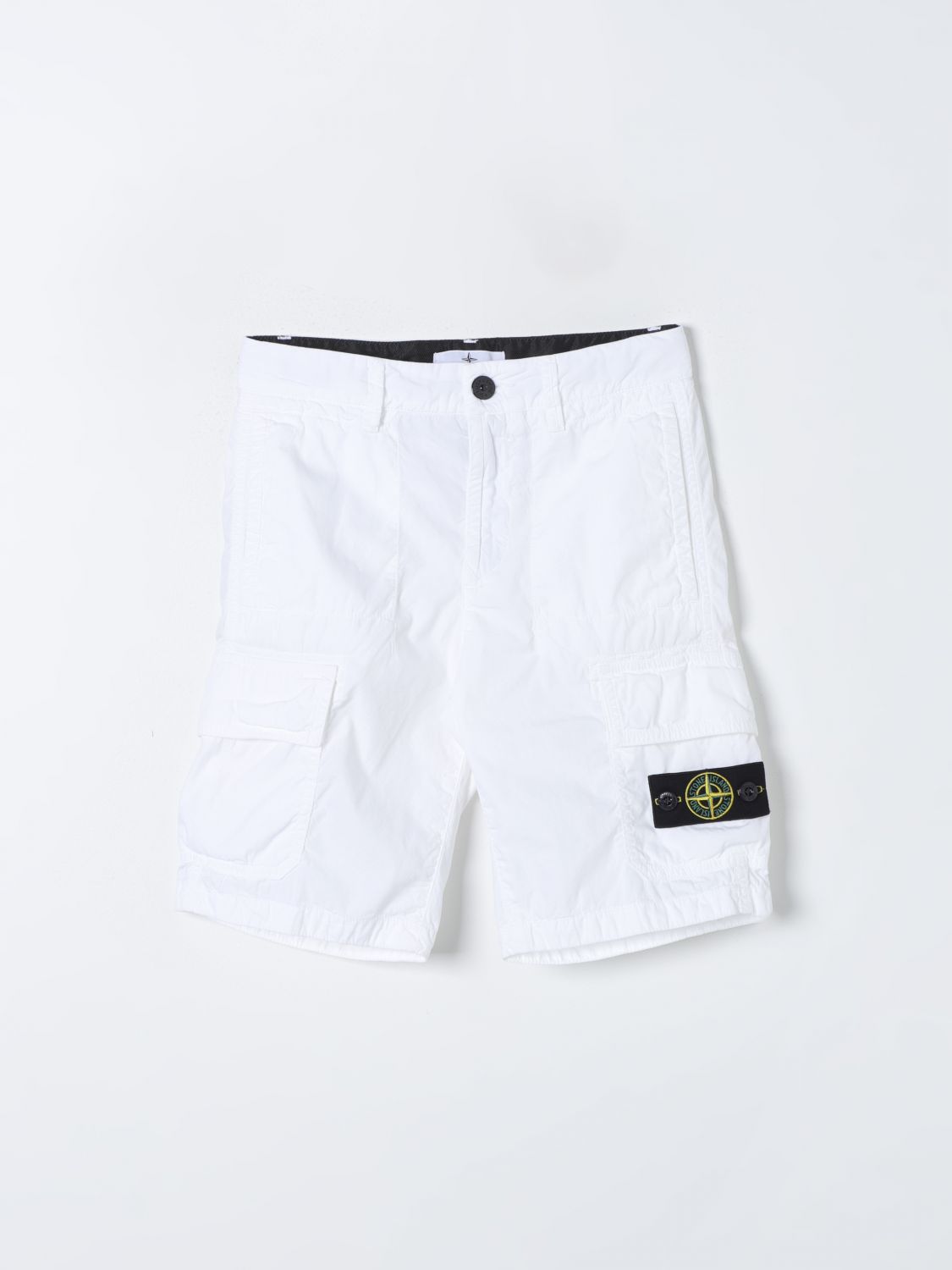 Stone Island Junior Shorts STONE ISLAND JUNIOR Kids colour White