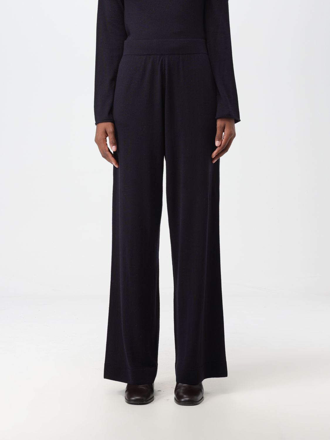 Allude Trousers ALLUDE Woman colour Blue