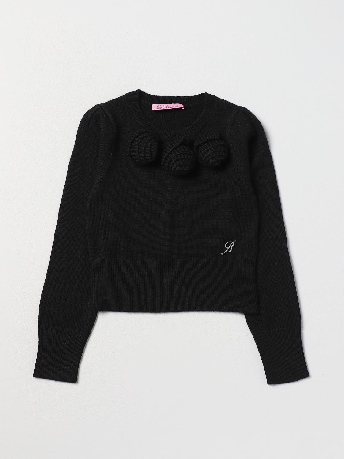 Miss Blumarine Jumper MISS BLUMARINE Kids colour Black