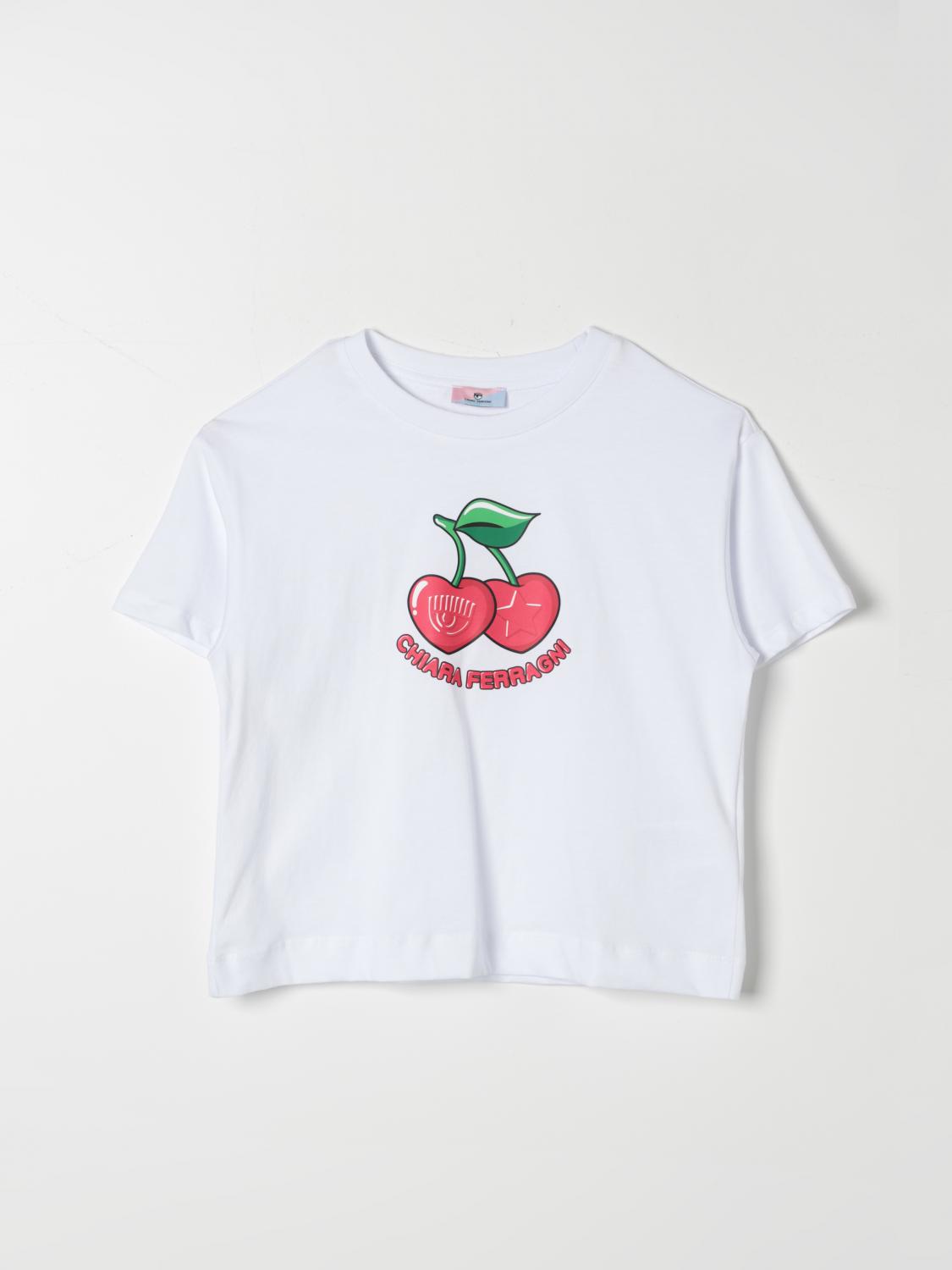 CHIARA FERRAGNI T-Shirt CHIARA FERRAGNI Kids colour White