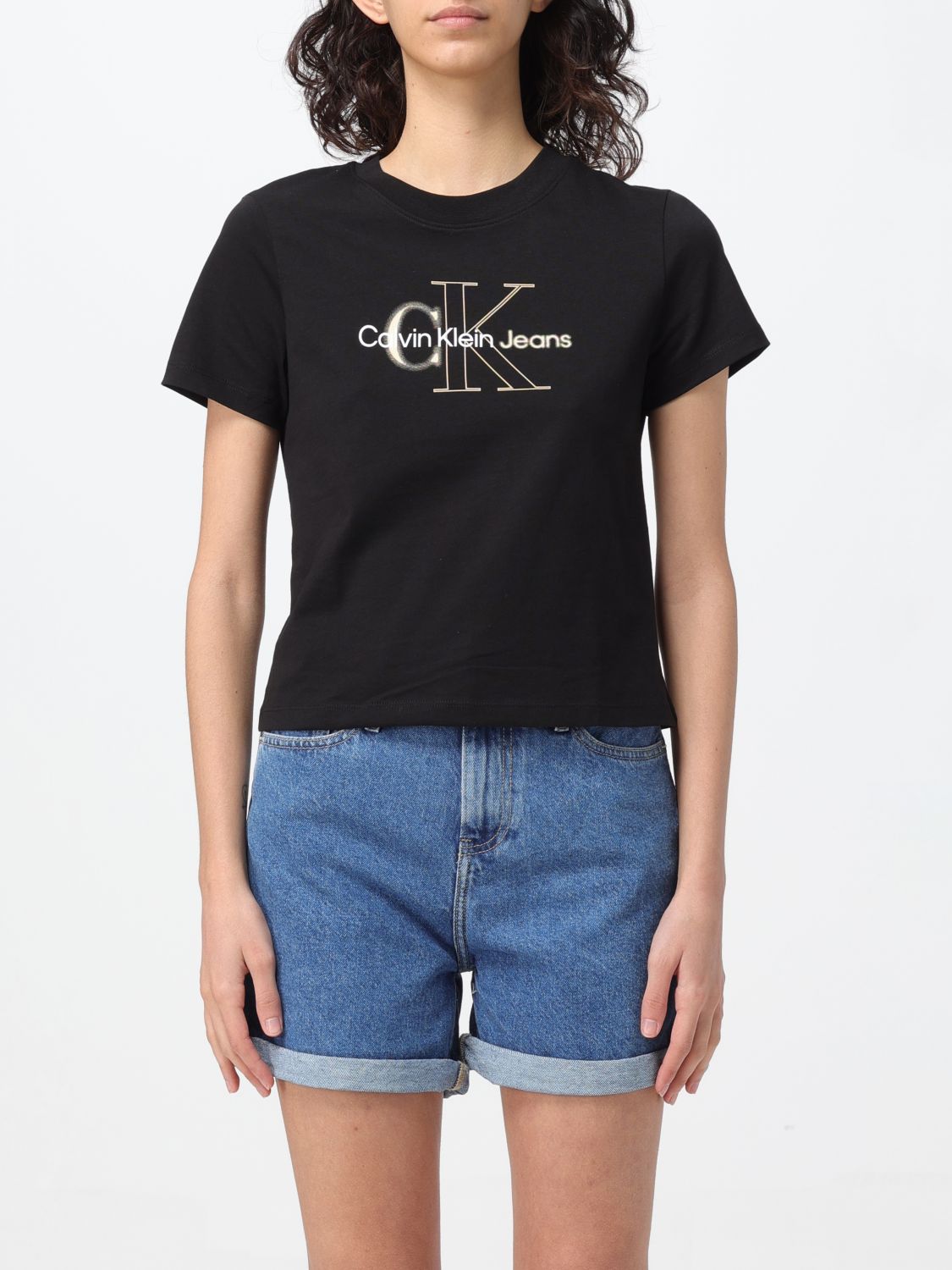 Ck Jeans T-Shirt CK JEANS Woman colour Black