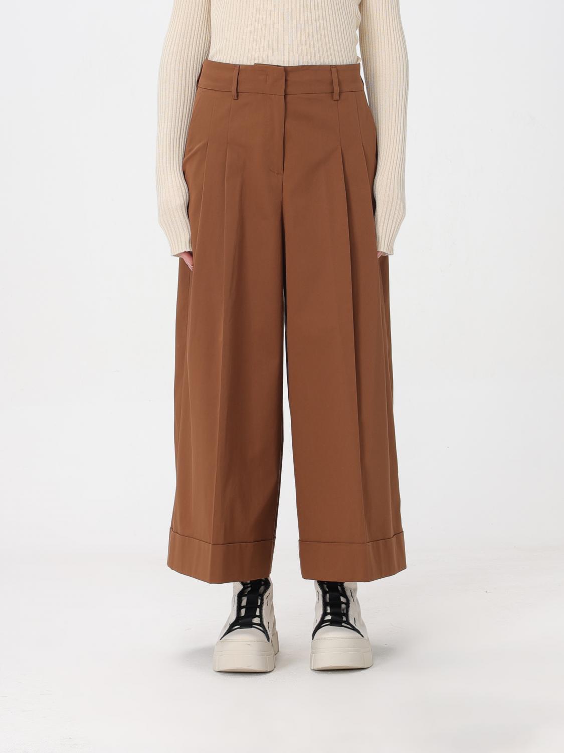  Trousers PT01 Woman colour Brown