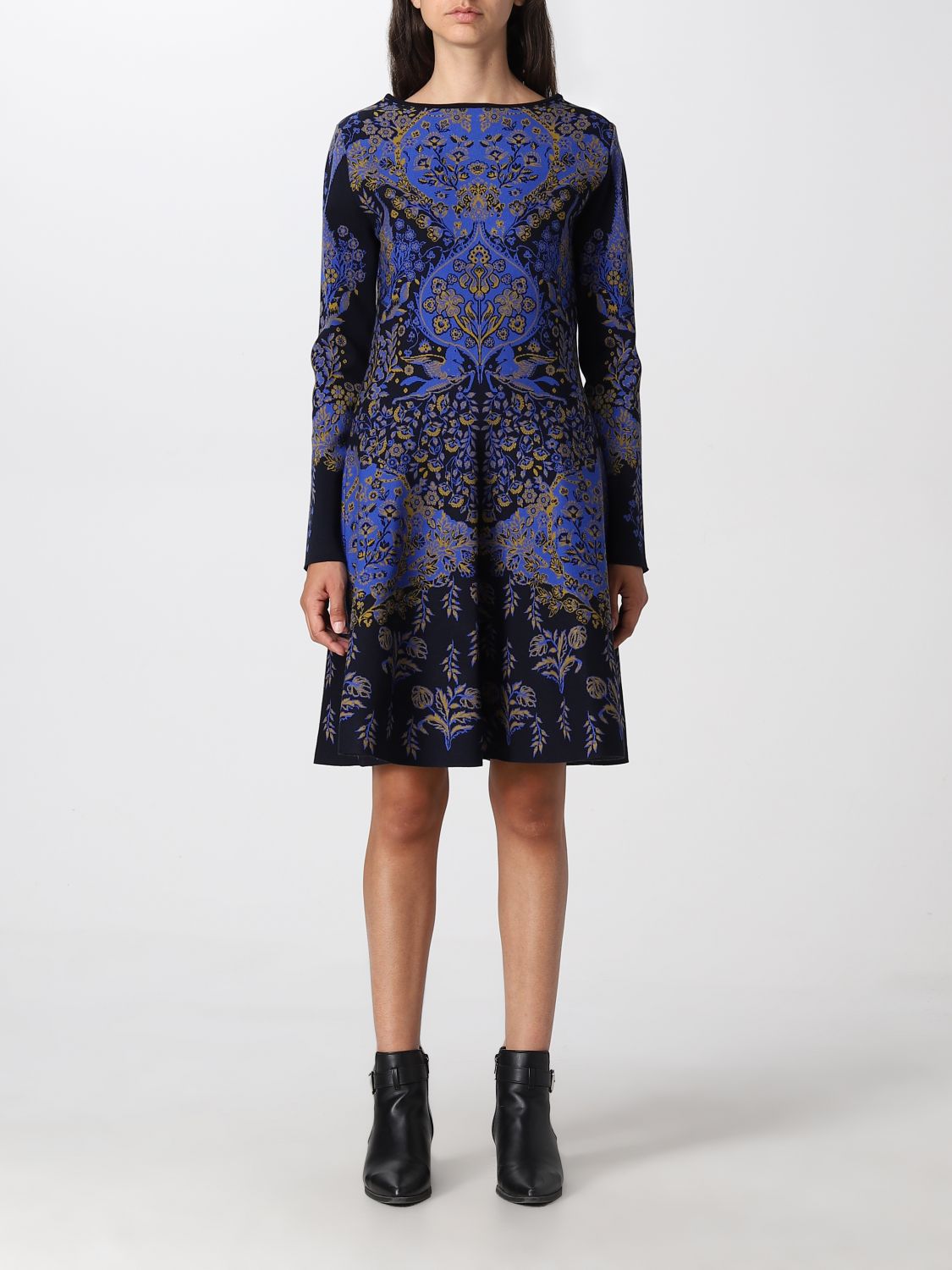 Etro Dress ETRO Woman colour Blue