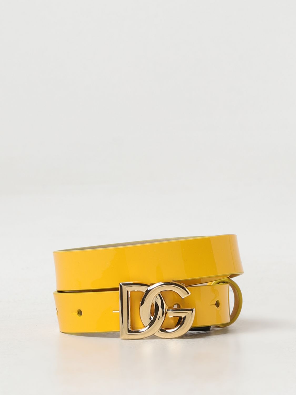 Dolce & Gabbana Belt DOLCE & GABBANA Kids colour Yellow