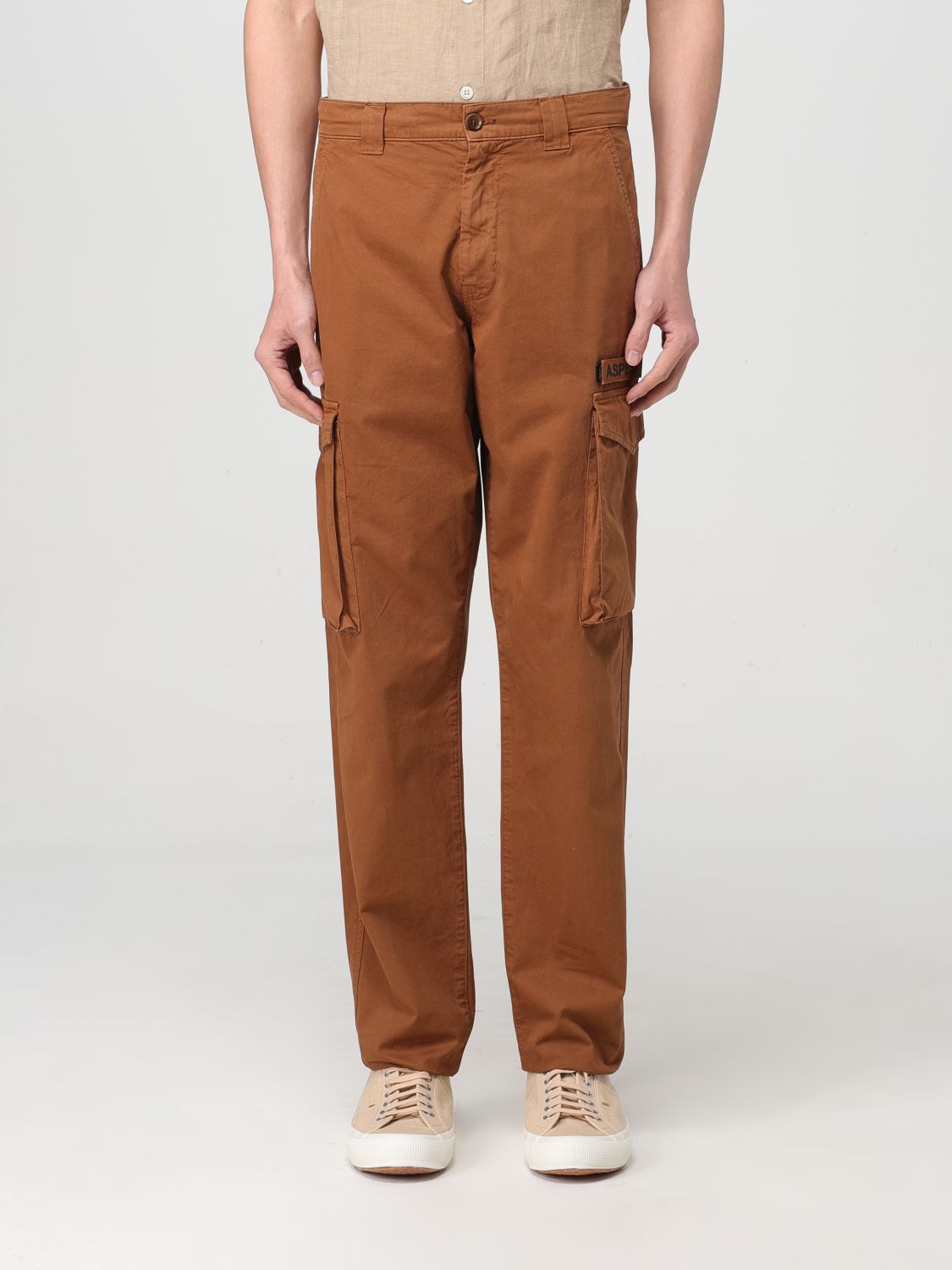 Aspesi Trousers ASPESI Men colour Brown