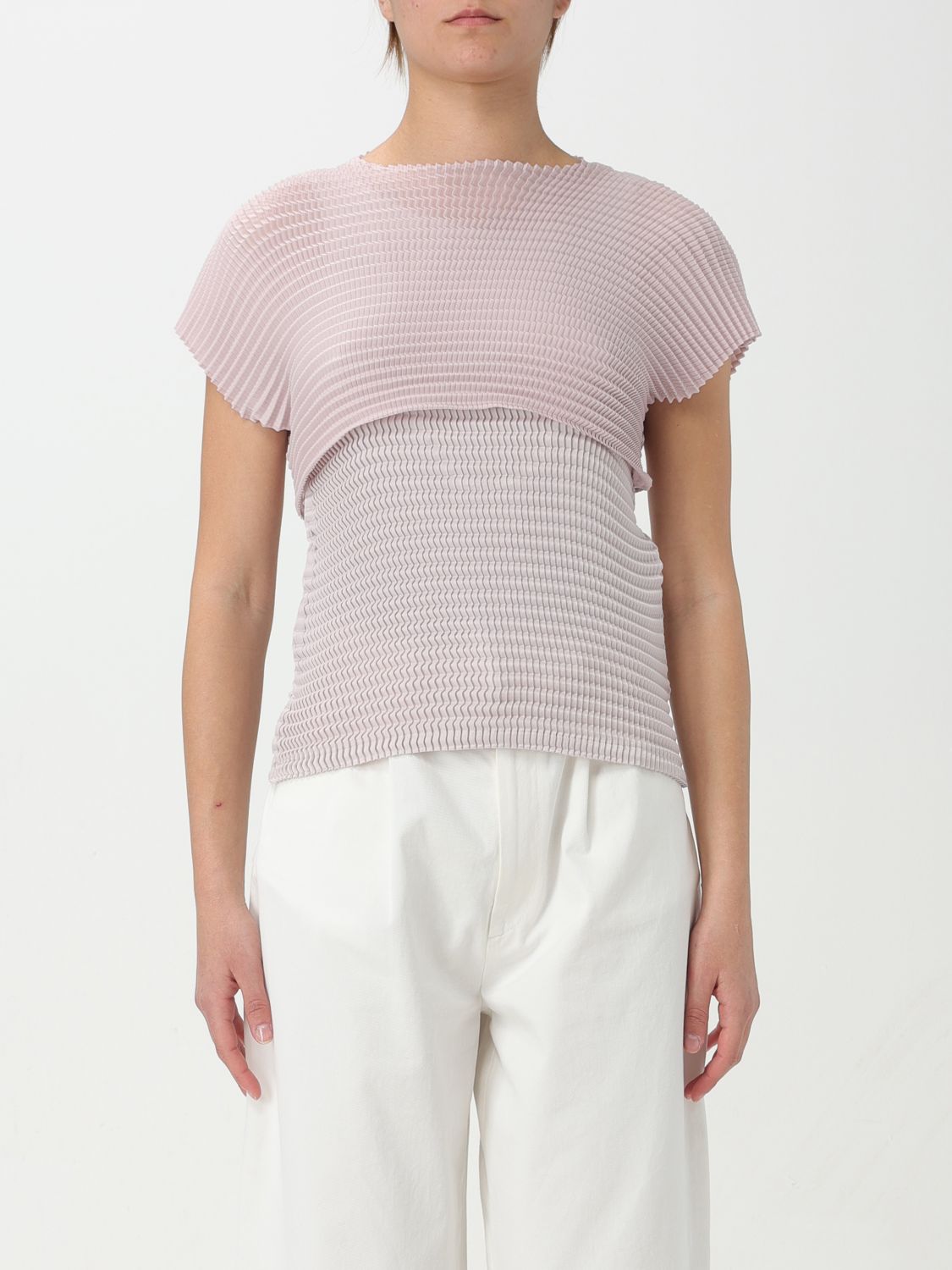 Issey Miyake Shirt ISSEY MIYAKE Woman colour Pink