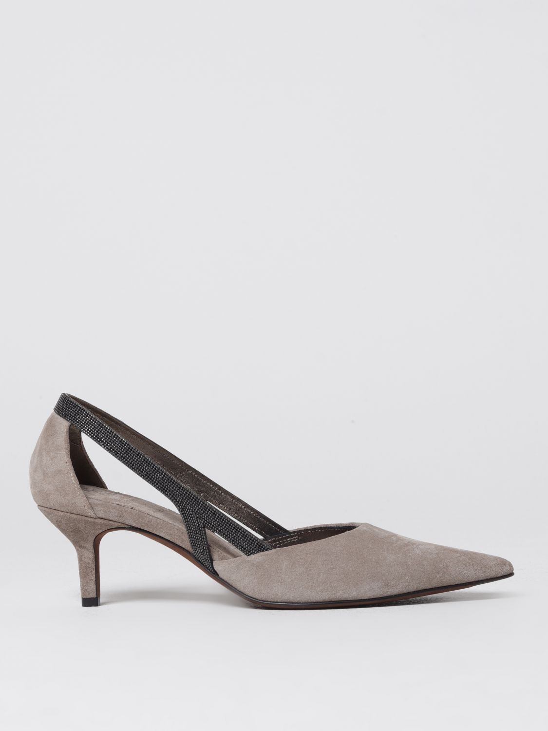 Brunello Cucinelli High Heel Shoes BRUNELLO CUCINELLI Woman colour Mud