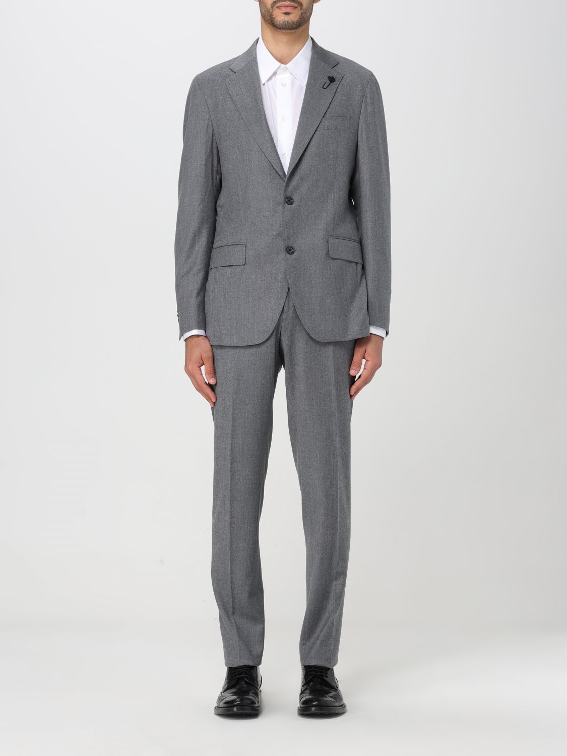 Lardini Suit LARDINI Men colour Grey