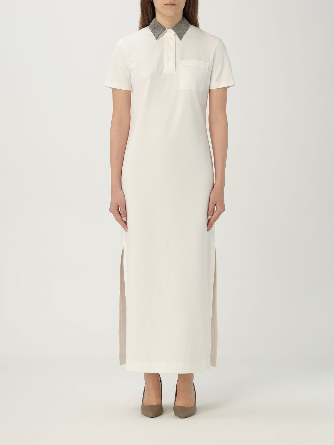 Brunello Cucinelli Dress BRUNELLO CUCINELLI Woman colour White