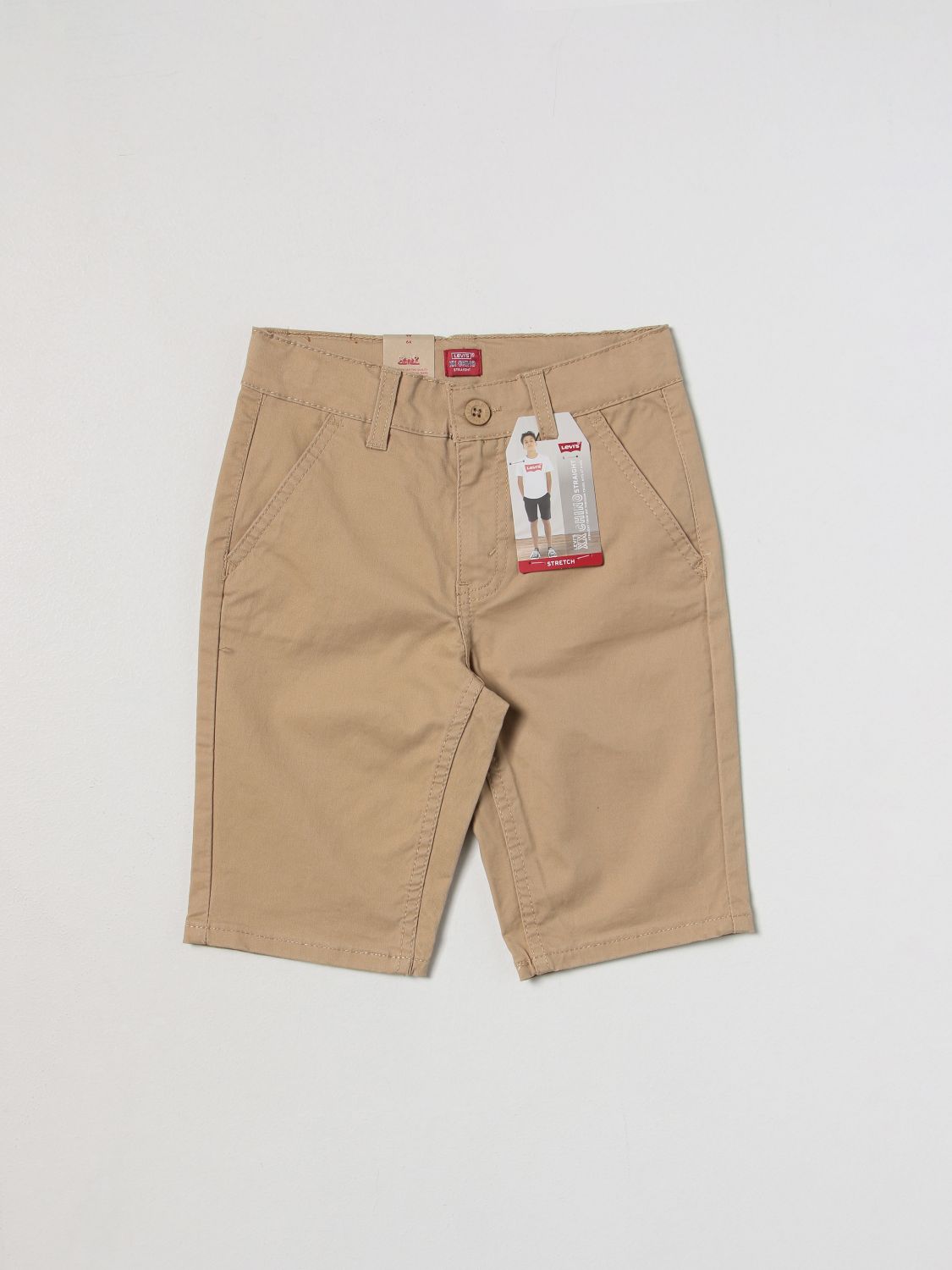 Levi's Shorts LEVI'S Kids colour Beige