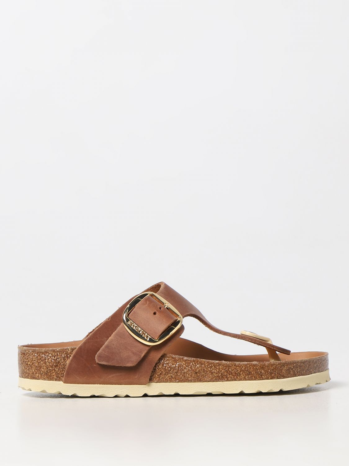 Birkenstock Flat Sandals BIRKENSTOCK Woman colour Brown