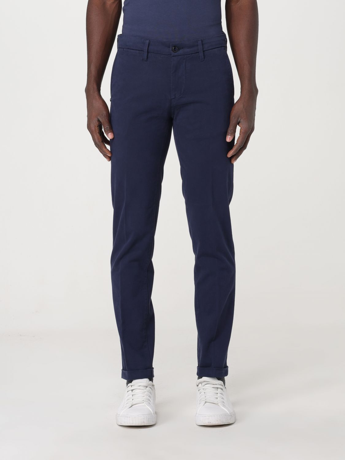 Re-Hash Trousers RE-HASH Men colour Navy