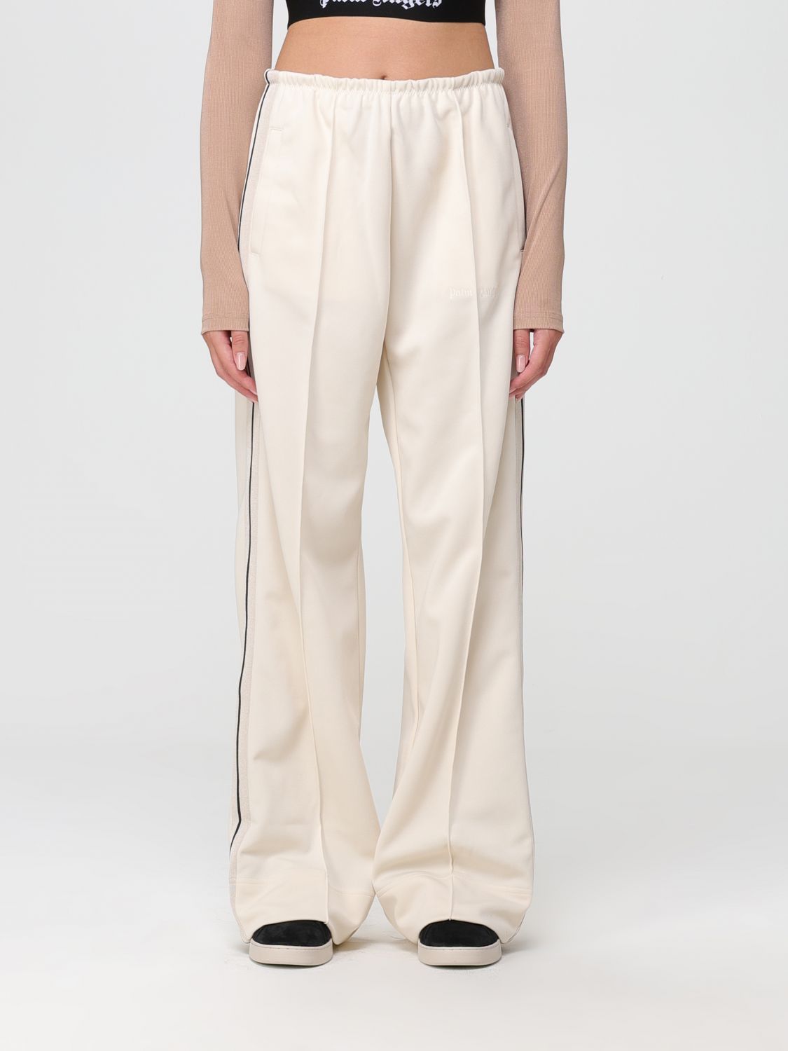 PALM ANGELS Trousers PALM ANGELS Woman colour Beige