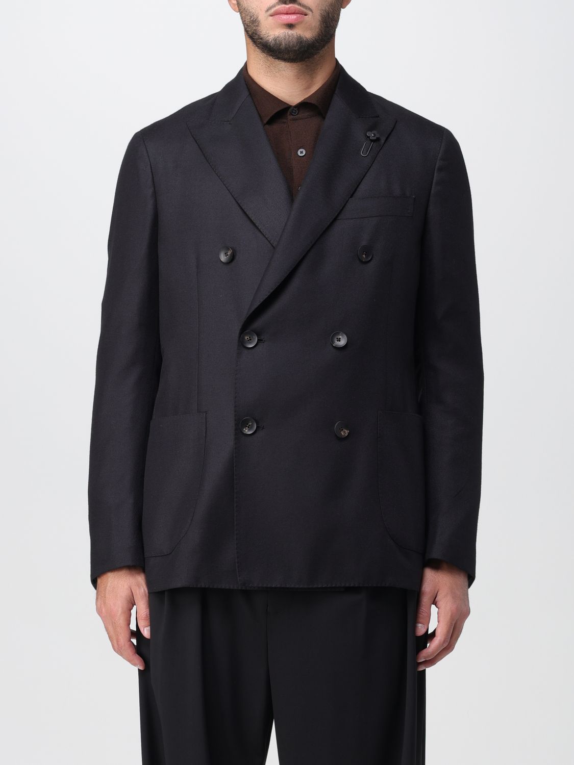 Lardini Jacket LARDINI Men colour Black