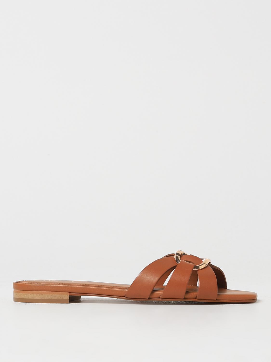 Twinset Flat Sandals TWINSET Woman colour Leather