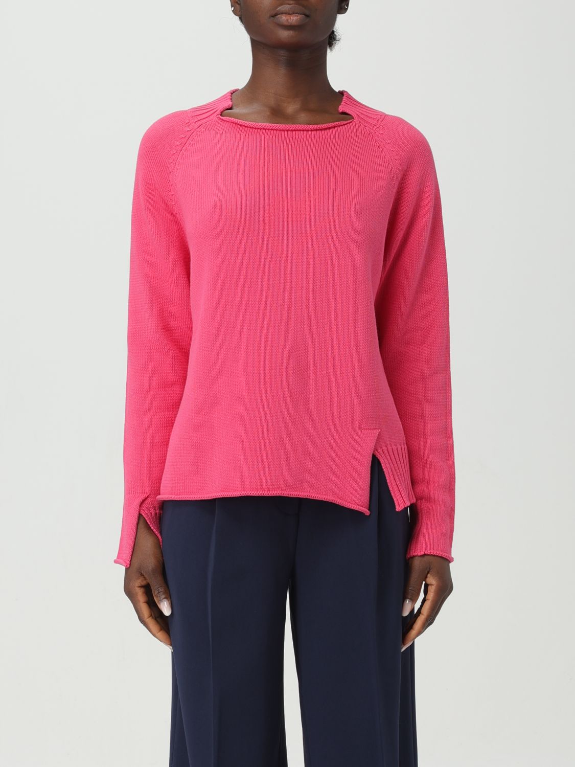 Liviana Conti Jumper LIVIANA CONTI Woman colour Fuchsia