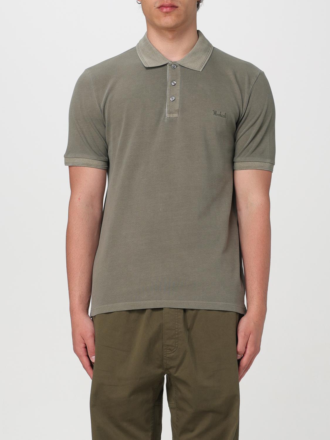 Woolrich Polo Shirt WOOLRICH Men colour Green