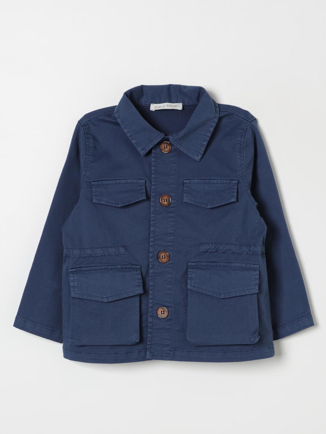 Zhoe & Tobiah Jacket ZHOE & TOBIAH Kids color Blue