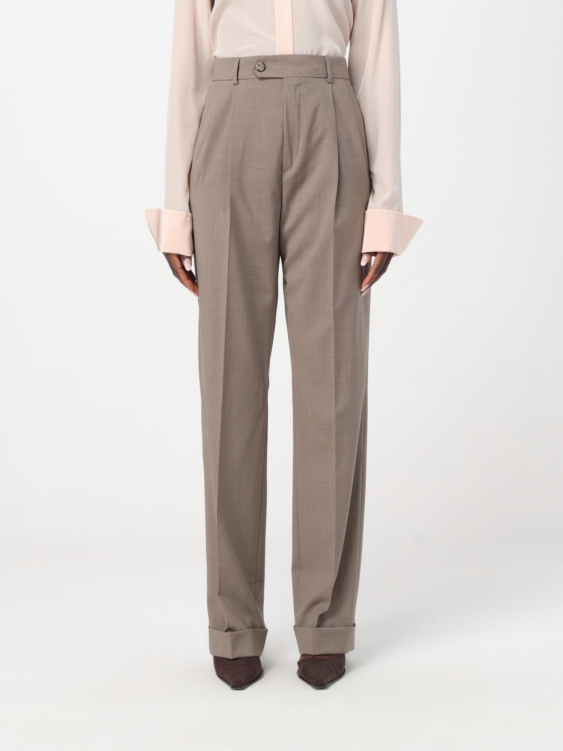 Sportmax Trousers SPORTMAX Woman colour Grey