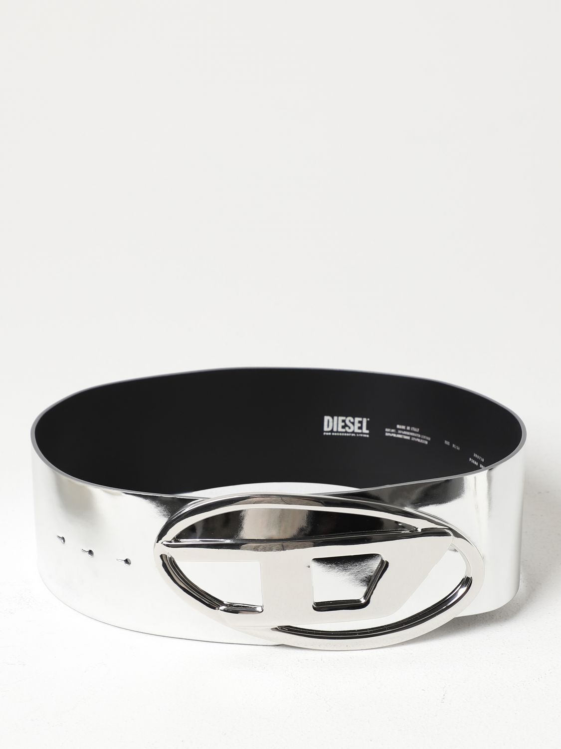 Diesel Belt DIESEL Woman colour Silver