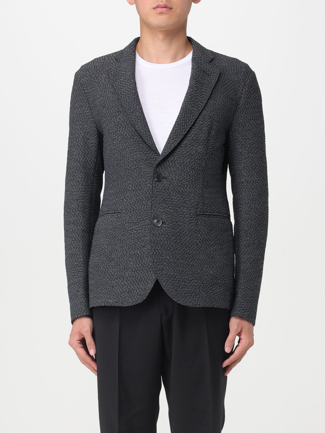 Emporio Armani Blazer EMPORIO ARMANI Men colour Grey