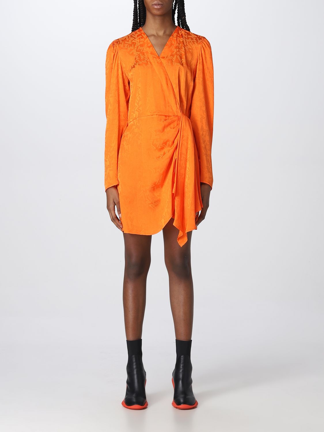 Msgm Dress MSGM Woman colour Orange