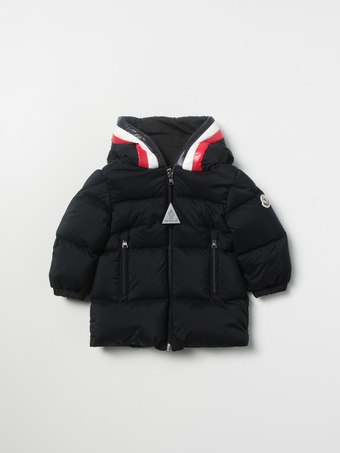 Moncler Jacket MONCLER Kids colour Blue