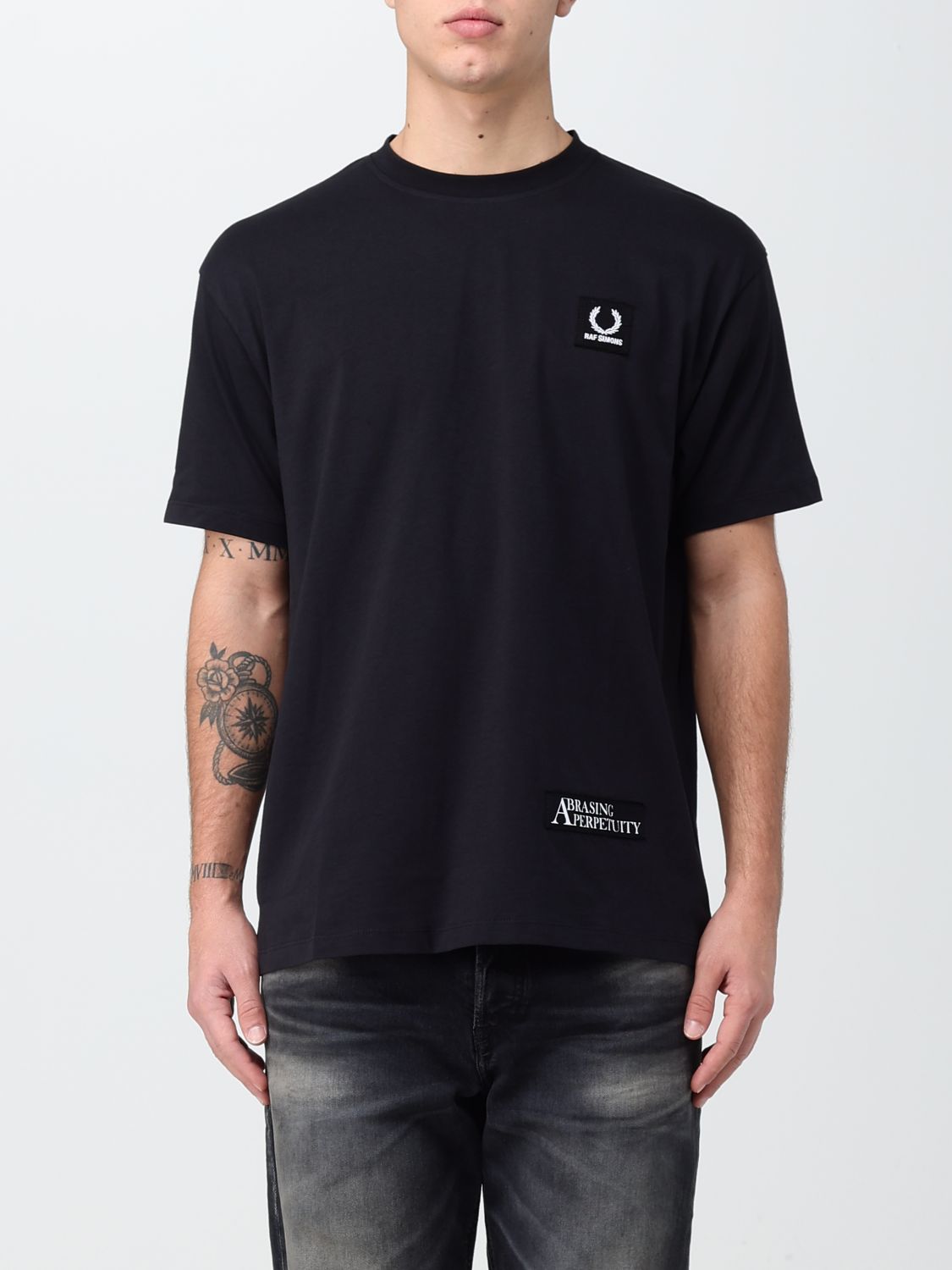 Fred Perry By Raf Simons T-Shirt FRED PERRY BY RAF SIMONS Men colour Black