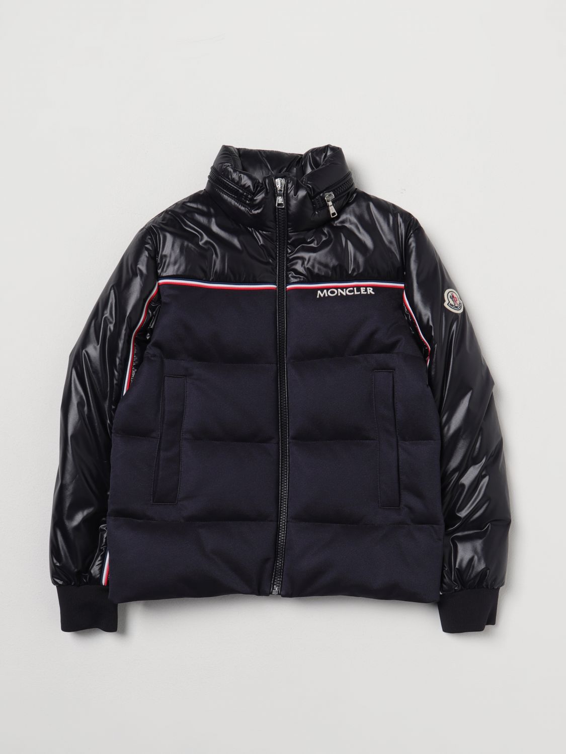 Moncler Jacket MONCLER Kids colour Blue