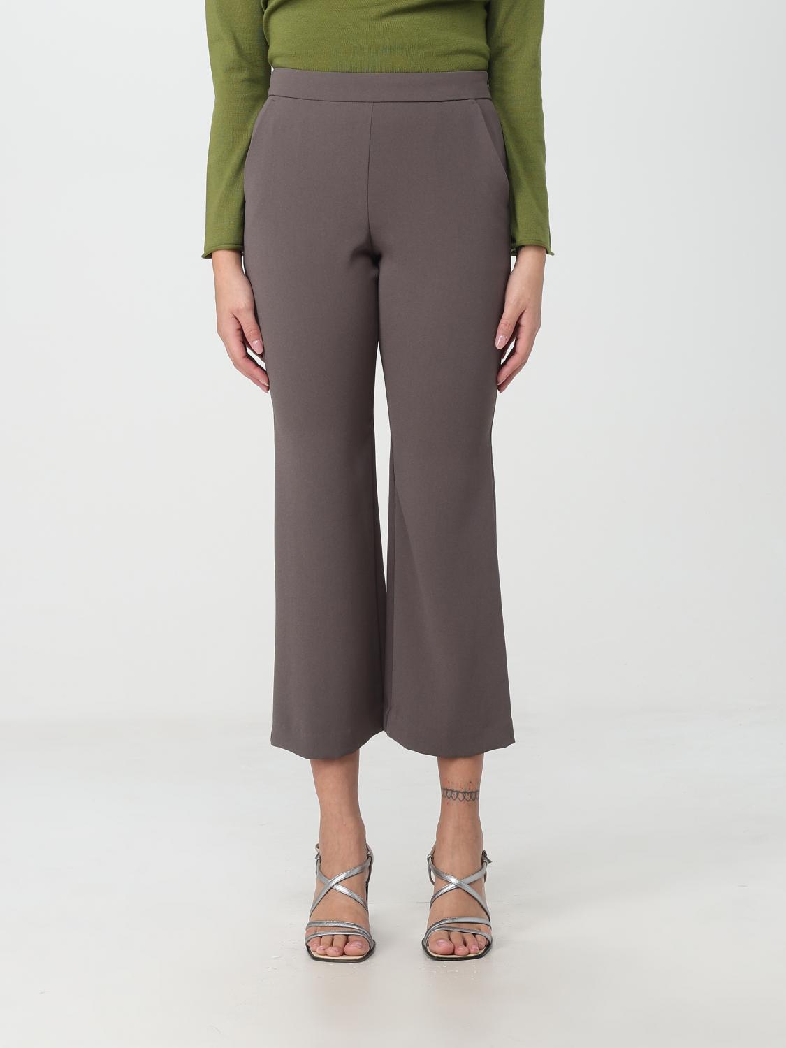 Maliparmi Trousers MALIPARMI Woman colour Grey