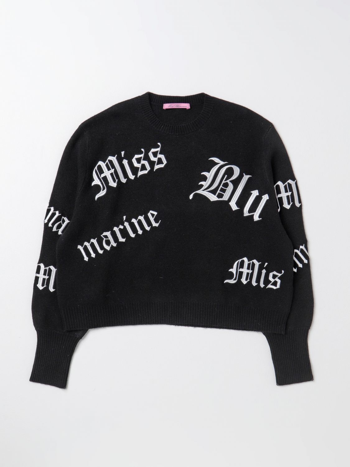 Miss Blumarine Jumper MISS BLUMARINE Kids colour Black